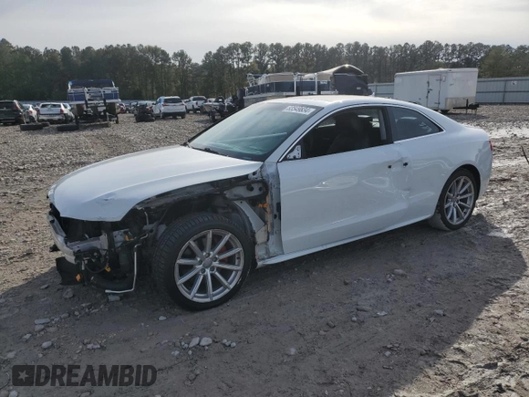 2016 Audi A5 Premium with VIN WAUD2AFR7GA050094, listed as a Copart auction lot 83549834 with 92,459 mi miles and Salvage title. Bid and sale history available at DreamBid. Image 1.