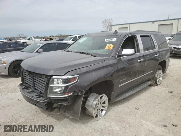 2017 Chevrolet Tahoe LS with VIN 1GNSCAKC3HR324636, listed as a Copart auction lot 49452335 with Not provided miles and Salvage title. Bid and sale history available at DreamBid. Image 1.