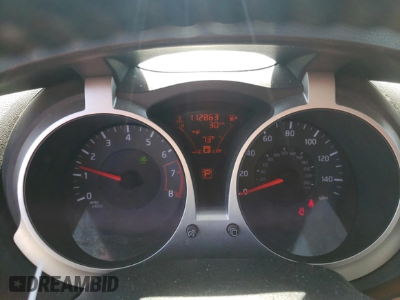 2011 Nissan Juke SL with VIN JN8AF5MV5BT019851, listed as a Copart auction lot 49163985 with 112,863 mi miles and Salvage Title. Bid and sale history available at carsss.com. Image 9.