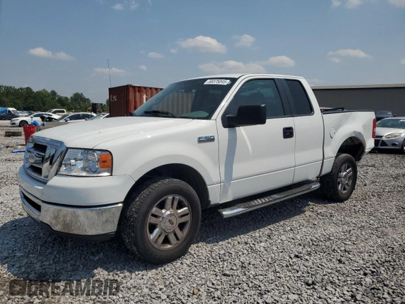 2008 Ford F-150 STX with VIN 1FTRX12W58FC17160, listed as a Copart auction lot 58375045 with 133,976 mi miles and Salvage title. Bid and sale history available at DreamBid. Image 1.