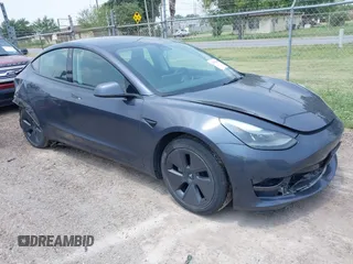 2023 Tesla Model 3 with VIN 5YJ3E1EA7PF409243, listed as a IAAI auction lot 42305360 with Not provided miles and . Bid and sale history available at DreamBid. Image 1.