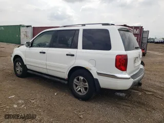 2003 Honda Pilot EX with VIN 2HKYF18763H602644, listed as a Copart auction lot 64075194 with 231,235 mi miles and Salvage Title. Bid and sale history available at carsss.com. Image 2.