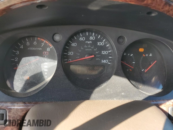 2001 Acura MDX Touring Pkg with VIN 2HNYD18691H533431, listed as a Copart auction lot 44163305 with 319,985 mi miles and Salvage Title. Bid and sale history available at carsss.com. Image 9.