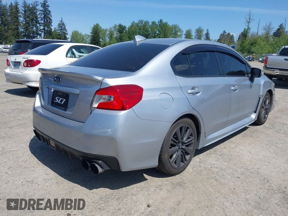 2017 Subaru WRX with VIN JF1VA1B68H9814680, listed as a IAAI auction lot 42078938 with 50,491 mi miles. Bid and sale history available at carsss.com. Image 4.