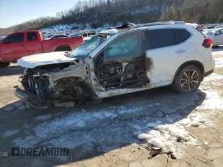 2019 Nissan Rogue SL with VIN 5N1AT2MV5KC756336, listed as a Copart auction lot 42394675 with 0 mi miles and Salvage Title. Bid and sale history available at carsss.com. Image 1.