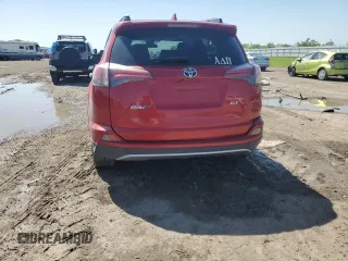 2017 Toyota RAV4 XLE with VIN JTMWFREV3HJ121385, listed as a Copart auction lot 52240585 with 77,944 mi miles and Salvage Title. Bid and sale history available at carsss.com. Image 6.