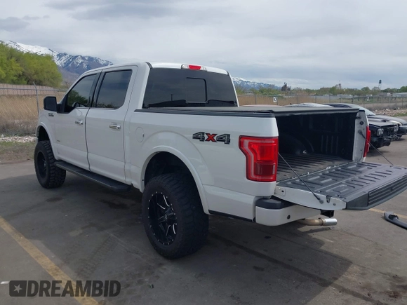2016 Ford F-150 XLT with VIN 1FTEW1EG3GFA36692, listed as a IAAI auction lot 42057201 with 108,973 mi miles and . Bid and sale history available at DreamBid. Image 3.