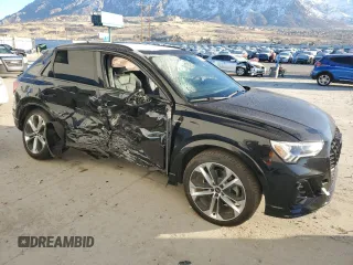 2022 Audi Q3 S line Premium Plus with VIN WA1EECF36N1019786, listed as a Copart auction lot 42395245 with 23,851 mi miles and Salvage Title. Bid and sale history available at carsss.com. Image 4.