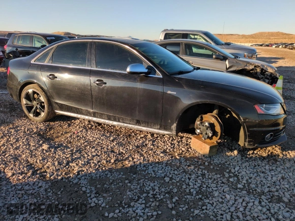 2011 Audi S4 Prestige with VIN WAUKGAFLXBA172784, listed as a Copart auction lot 41663005 with 96,433 mi miles and Salvage Title. Bid and sale history available at carsss.com. Image 4.