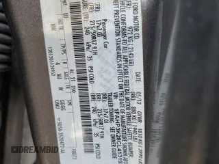 2012 Ford Focus SE z VIN 1FAHP3K28CL413193, wystawiony jako Copart lot #56333255 z przebiegiem Nie podano mil oraz Szkoda całkowita • Salvage title. Historia ofert i sprzedaży dostępna na DreamBid. Obrazek 12.