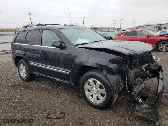 2009 Jeep Grand Cherokee Limited with VIN 1J8HR58P59C520769, listed as a Copart auction lot 47839025 with 137,190 mi miles and Salvage Title. Bid and sale history available at carsss.com. Image 4.