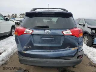 2014 Toyota RAV4 LE with VIN 2T3BFREV6EW142808, listed as a Copart auction lot 44782105 with 117,527 mi miles and Salvage Title. Bid and sale history available at carsss.com. Image 6.