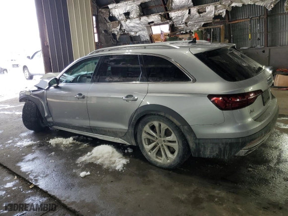 2022 Audi A4 allroad Premium Plus with VIN WA18AAF47NA020998, listed as a Copart auction lot 45378805 with 36,416 mi miles and Salvage Title. Bid and sale history available at carsss.com. Image 2.