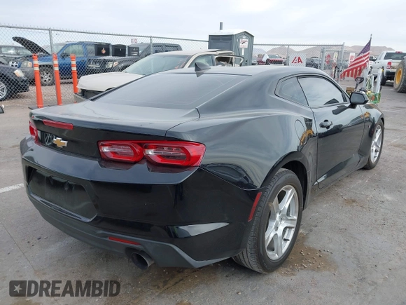 2019 Chevrolet Camaro 1LS with VIN 1G1FB1RX1K0131234, listed as a IAAI auction lot 41159214 with 70,057 mi miles and . Bid and sale history available at carsss.com. Image 4.