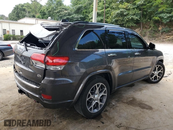 2021 Jeep Grand Cherokee Overland с VIN 1C4RJFCG8MC500556, выставлен на аукционе Copart как лот 63412525 с пробегом 37 508 миль миль и Списание • Salvage title. История ставок и продаж доступна на DreamBid. Изображение 3.