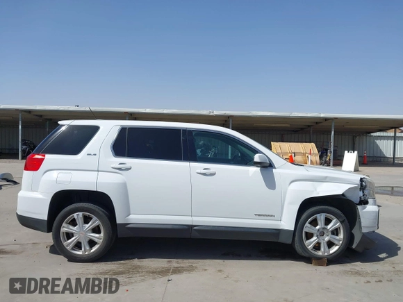 2017 GMC Terrain SLE with VIN 2GKALMEK4H6299190, listed as a IAAI auction lot 41808216 with 101,579 mi miles. Bid and sale history available at carsss.com. Image 14.