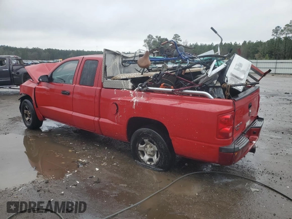 2005 Dodge Dakota ST with VIN 1D7HE22K85S260310, listed as a Copart auction lot 86215804 with Not Provided miles and Salvage Title. Bid and sale history available at DreamBid. Image 2.