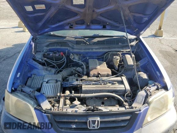 2000 Honda CR-V LX with VIN JHLRD1743YC025806, listed as a Copart auction lot 89333045 with 201,353 mi miles and Salvage Title. Bid and sale history available at carsss.com. Image 12.