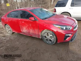 2020 Kia Forte LXS with VIN 3KPF24AD6LE222809, listed as a IAAI auction lot 41543259 with 147,978 mi miles. Bid and sale history available at carsss.com. Image 1.