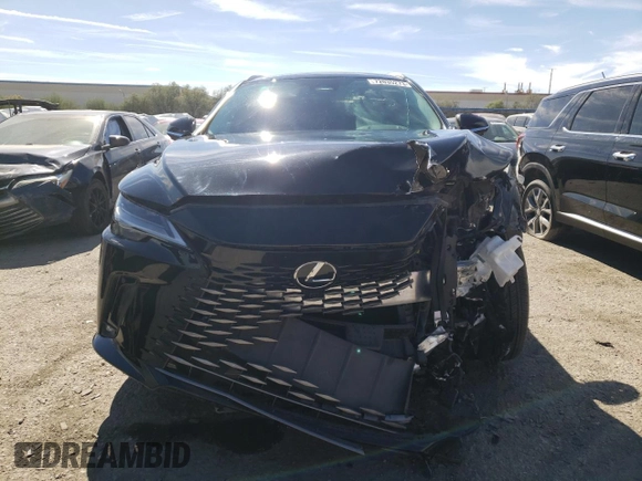 2023 Lexus RX with VIN 2T2BAMBA1PC008994, listed as a Copart auction lot 72035273 with 9,513 mi miles. Bid and sale history available at carsss.com. Image 5.