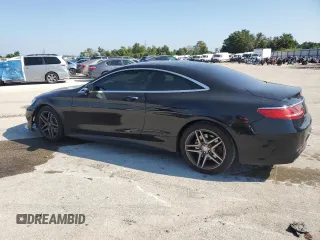 2017 Mercedes-Benz S 550 with VIN WDDXJ8FB1HA024368, listed as a Copart auction lot 72063484 with 44,182 mi miles and Salvage title. Bid and sale history available at DreamBid. Image 2.
