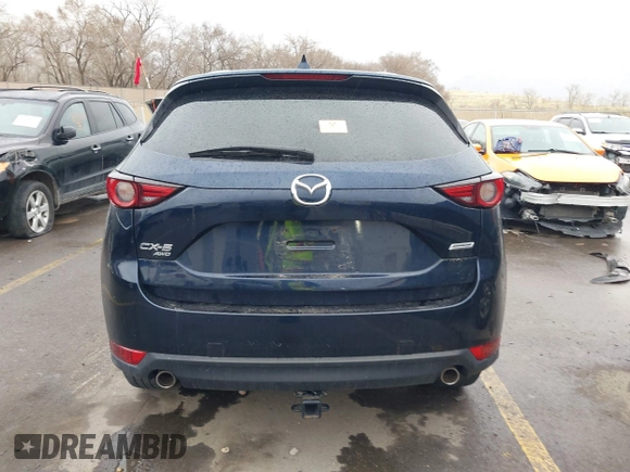 2018 Mazda CX-5 Grand Touring with VIN JM3KFBDM8J0345821, listed as a IAAI auction lot 41789284 with 1 mi miles. Bid and sale history available at carsss.com. Image 15.
