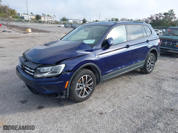 2021 Volkswagen Tiguan S with VIN 3VV1B7AX0MM151055, listed as a IAAI auction lot 41514874 with 20,513 mi miles. Bid and sale history available at carsss.com. Image 21.