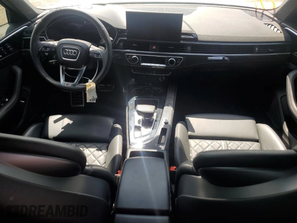 2021 Audi S4 Prestige with VIN WAUC4AF40MA013815, listed as a Copart auction lot 49335674 with 17,424 mi miles and Salvage Title. Bid and sale history available at carsss.com. Image 8.