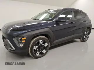 2024 Hyundai Kona SEL with VIN KM8HB3AB7RU058123, listed as a Copart auction lot 49455285 with 3,821 mi miles and Clean Title. Bid and sale history available at carsss.com. Image 1.