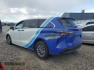 2023 Toyota Sienna LE with VIN 5TDKRKEC0PS159167, listed as a Copart auction lot 50191465 with 0 mi miles and Salvage Title. Bid and sale history available at carsss.com. Image 2.