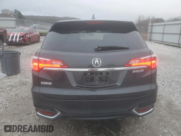 2016 Acura RDX with VIN 5J8TB3H32GL014872, listed as a Copart auction lot 85566944 with 90,470 mi miles and Salvage Title. Bid and sale history available at carsss.com. Image 6.
