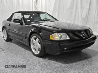 2002 Mercedes-Benz SL-Class with VIN WDBFA68FX2F204564, listed as a Copart auction lot 75193184 with 12,730 mi miles and Clean Title. Bid and sale history available at carsss.com. Image 1.