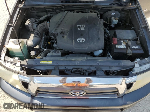 2010 Toyota Tacoma PreRunner with VIN 5TEJU4GNXAZ693226, listed as a Copart auction lot 54715525 with 176,874 mi miles and Salvage Title. Bid and sale history available at DreamBid. Image 11.