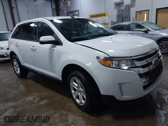 2014 Ford Edge SEL z VIN 2FMDK4JC9EBB06783, wystawiony jako IAAI lot #42047206 z przebiegiem 125 963 mil mil oraz . Historia ofert i sprzedaży dostępna na DreamBid. Obrazek 1.