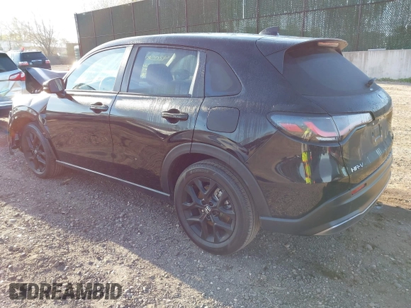 2024 Honda HR-V Sport with VIN 3CZRZ2H53RM786468, listed as a IAAI auction lot 42058045 with 17,008 mi miles and . Bid and sale history available at DreamBid. Image 3.
