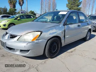 2005 Mitsubishi Lancer ES with VIN JA3AJ26E15U053014, listed as a IAAI auction lot 41679770 with 149,125 mi miles. Bid and sale history available at carsss.com. Image 2.