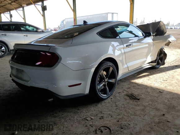 2022 Ford Mustang EcoBoost with VIN 1FA6P8THXN5139848, listed as a Copart auction lot 50065975 with 36,905 mi miles and Salvage Title. Bid and sale history available at carsss.com. Image 3.