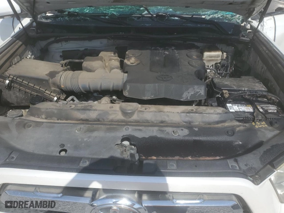 2011 Toyota 4Runner SR5 with VIN JTEZU5JR6B5027629, listed as a Copart auction lot 51328975 with 220,910 mi miles and Salvage Title. Bid and sale history available at carsss.com. Image 12.