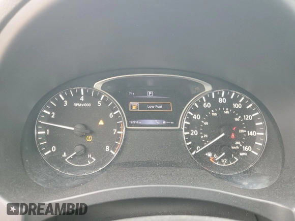 2017 Nissan Altima SV with VIN 1N4AL3AP2HC211791, listed as a Copart auction lot 51062005 with 122,216 mi miles and Salvage title. Bid and sale history available at DreamBid. Image 9.