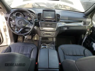 2017 Mercedes-Benz GLS with VIN 4JGDF6EEXHA880858, listed as a Copart auction lot 42100193 with 81,741 mi miles. Bid and sale history available at carsss.com. Image 8.