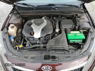 2012 Kia Optima EX with VIN 5XXGN4A69CG018316, listed as a Copart auction lot 43252345 with 131,165 mi miles and Salvage Title. Bid and sale history available at carsss.com. Image 11.