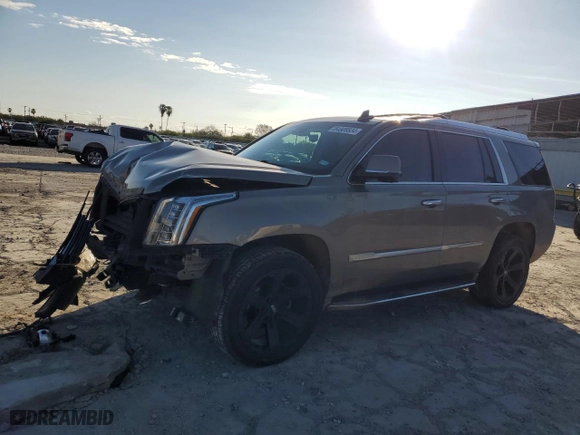 2018 Cadillac Escalade Luxury with VIN 1GYS3BKJXJR140212, listed as a Copart auction lot 84808834 with 127,402 mi miles and Salvage Title. Bid and sale history available at carsss.com. Image 1.