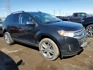 2013 Ford Edge SEL with VIN 2FMDK3JC4DBC16634, listed as a Copart auction lot 49142865 with 157,370 mi miles and Salvage Title. Bid and sale history available at carsss.com. Image 4.