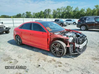 2015 Audi S3 2.0T Prestige with VIN WAUFFGFF2F1069074, listed as a Copart auction lot 59183133 with 74,654 mi miles. Bid and sale history available at carsss.com. Image 4.