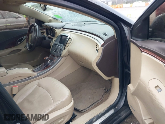2012 Buick LaCrosse Touring with VIN 1G4GJ5E31CF342694, listed as a IAAI auction lot 41852719 with 131,416 mi miles and . Bid and sale history available at DreamBid. Image 5.