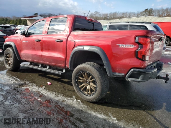 2023 Chevrolet Colorado 4WD Trail Boss with VIN 1GCPTEEK1P1148269, listed as a Copart auction lot 43504385 with Not Provided miles and Salvage Title. Bid and sale history available at carsss.com. Image 2.