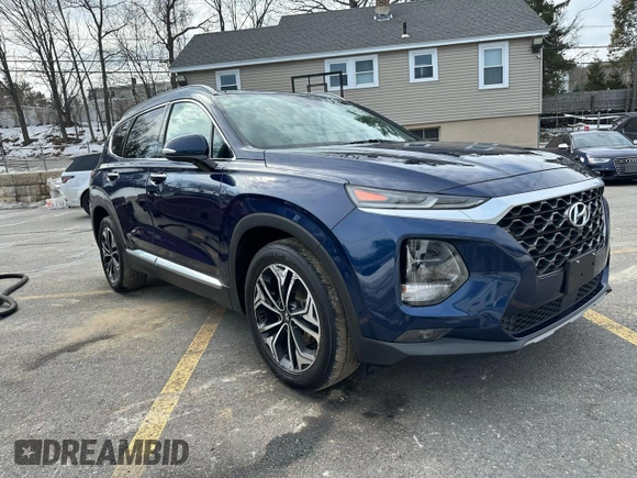 2019 Hyundai Santa Fe Ultimate with VIN 5NMS5CAA5KH052200, listed as a Copart auction lot 47999615 with 102,759 mi miles and Clean Title. Bid and sale history available at carsss.com. Image 4.