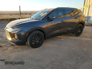 2022 Chevrolet Blazer LT z VIN 3GNKBJRSXNS218029, wystawiony jako Copart lot #84548484 z przebiegiem 55 250 mil mil oraz Szkoda całkowita • Salvage title. Historia ofert i sprzedaży dostępna na DreamBid. Obrazek 1.
