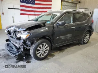 2017 Nissan Rogue SV with VIN KNMAT2MV5HP612016, listed as a Copart auction lot 55304695 with 98,826 mi miles and Salvage title. Bid and sale history available at DreamBid. Image 1.