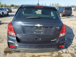 2018 Chevrolet Trax LS with VIN 3GNCJKSB9JL260798, listed as a Copart auction lot 51522785 with 44,651 mi miles and Salvage Title. Bid and sale history available at carsss.com. Image 6.